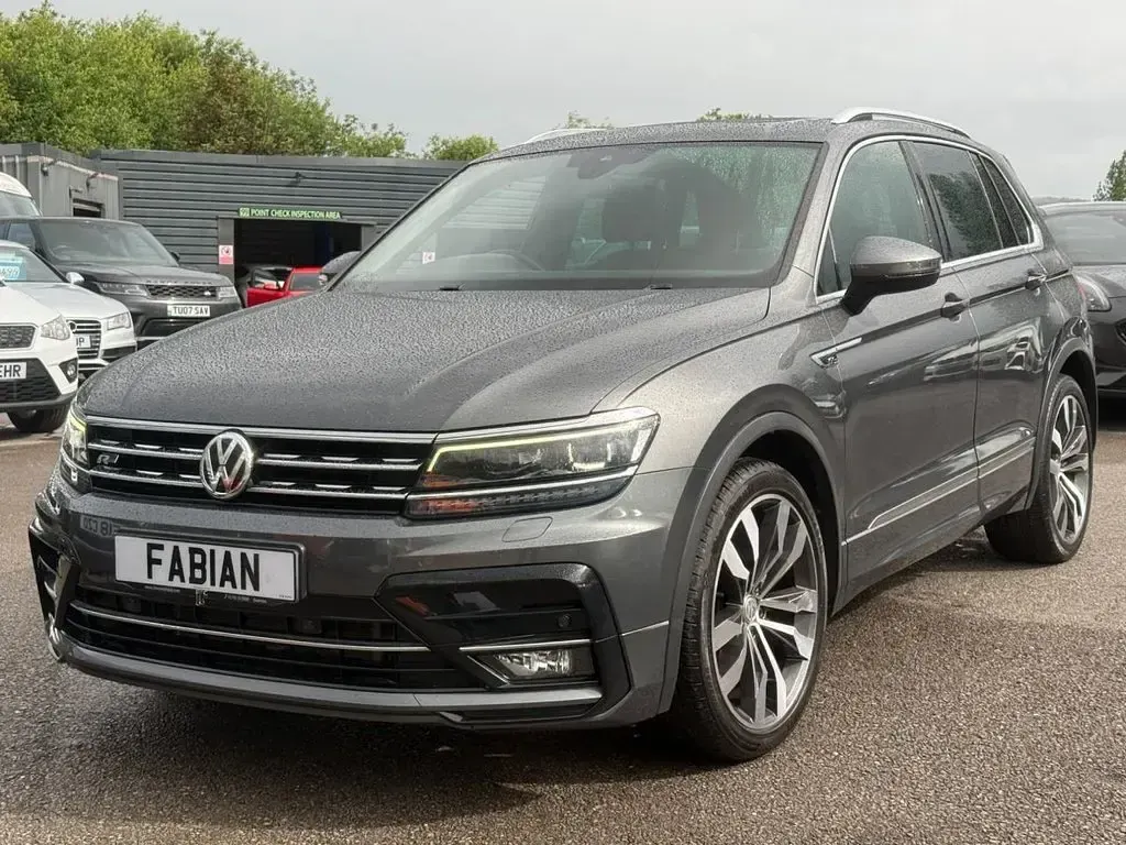 Used VW Tiguan R-line 150 HP (110 kW) 2017 Grey SUV