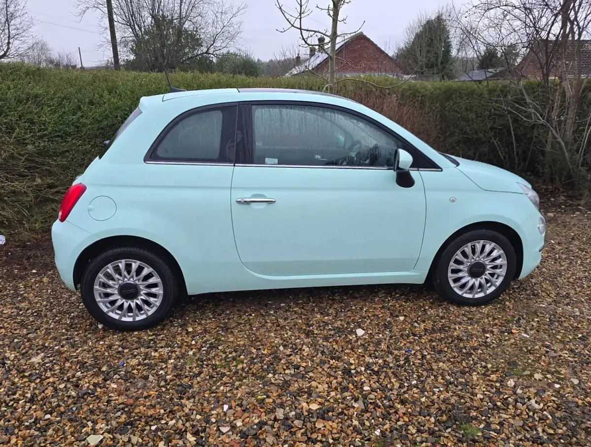 Gebraucht Fiat 500 Lounge 69 PS (50 kW) 2018 Grün Kleinwagen