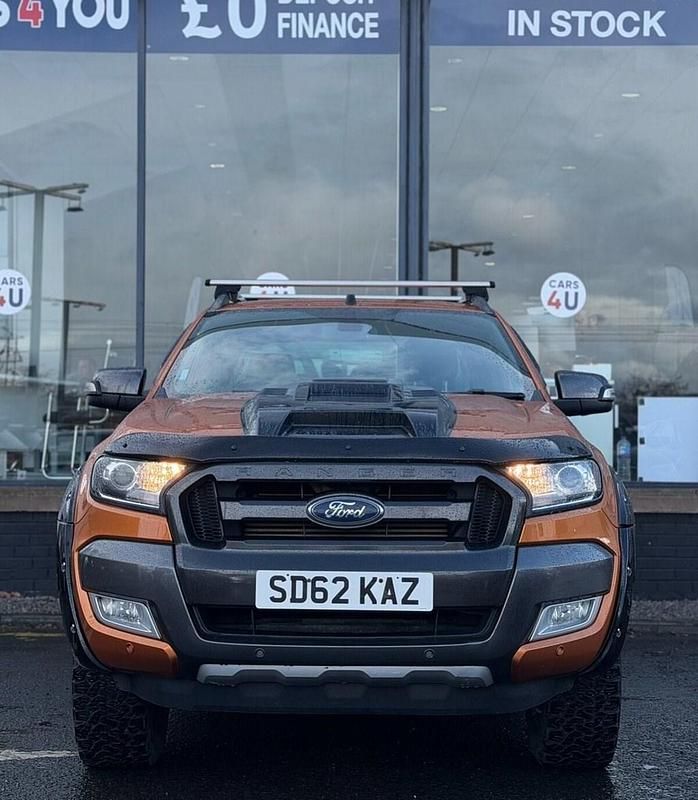Used Ford Ranger Wildtrack 200 HP (147 kW) 2019 Orange Pickup