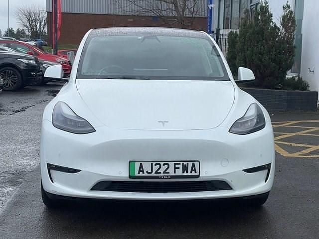 Used Tesla Model Y Long Range AWD 378 kW (514 HP) 2022 White SUV