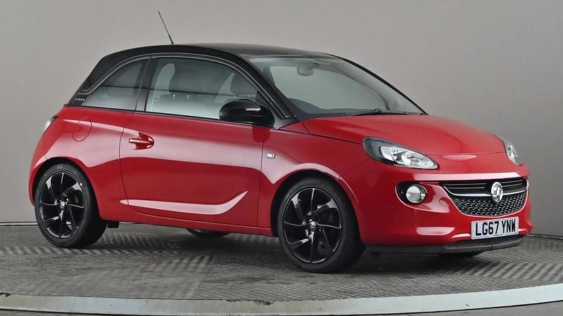 Used Vauxhall Adam 70 HP (51 kW) 2017 Red Hatchback