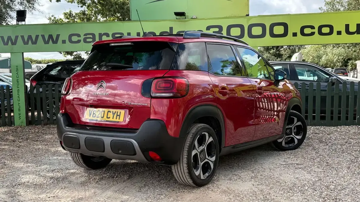 Used Citroën C3 Aircross Flair 108 HP (79 kW) 2020 Red SUV
