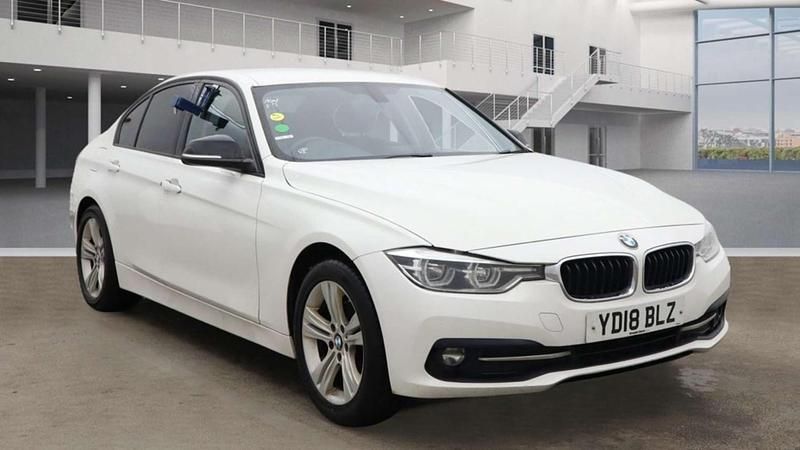 White Used 2018 BMW 318 Sport Line Sedan | £6,000 (Fair price) - Image 1/4