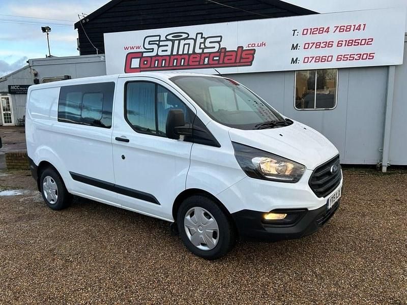Used Ford Transit Custom 105 HP (77 kW) 2019 White Van