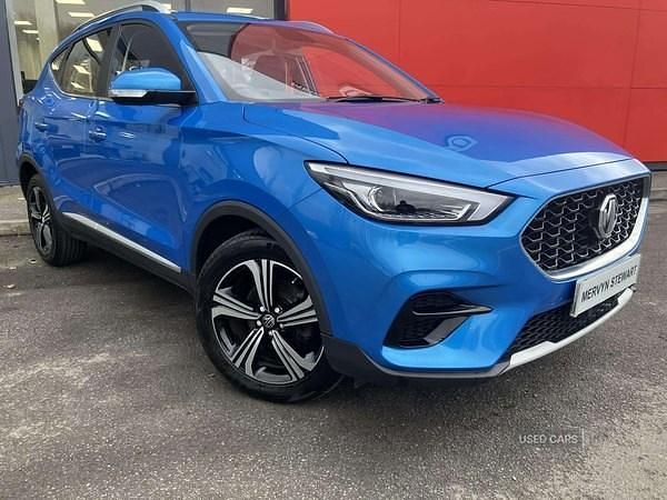 Used MG ZS Excite 106 HP (77 kW) 2020 Blue SUV