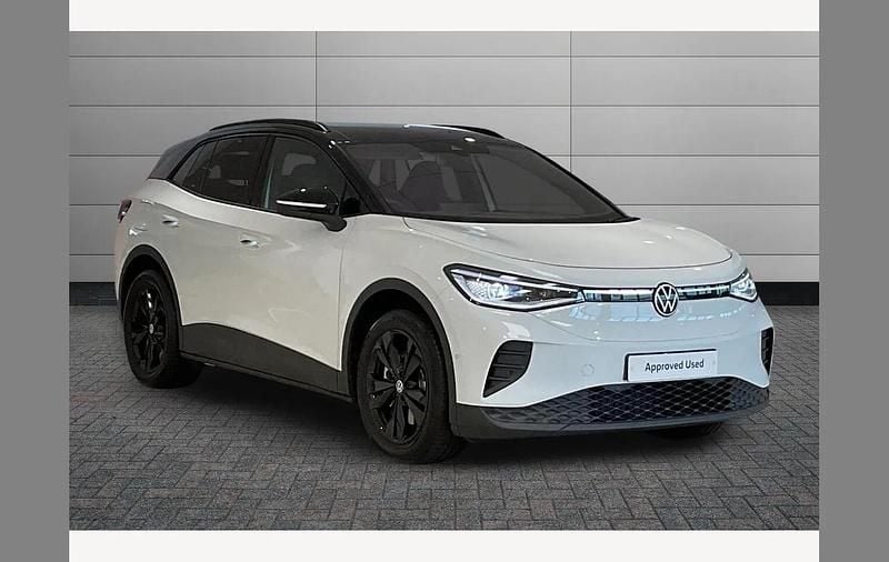White New 2025 VW ID.4 Black Edition SUV | £33,695 (Good price) - Image 1/3
