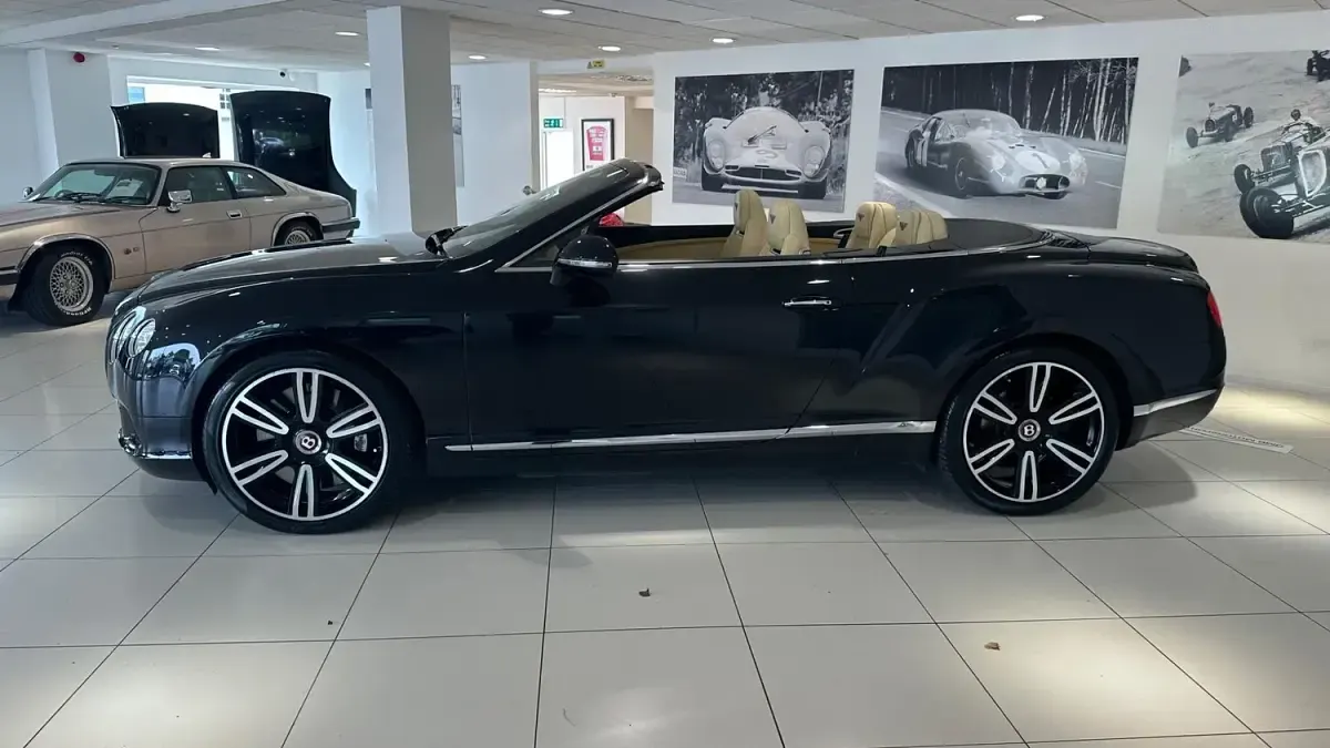 Used Bentley Continental GT Convertible 2012 Black Cabriolet