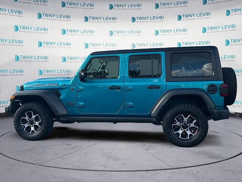 Used Jeep Wrangler Rubicon 272 HP (200 kW) 2021 Turquoise SUV