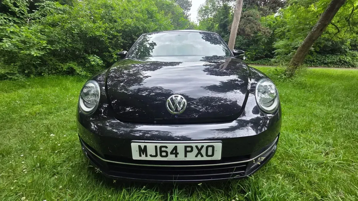 Used VW Beetle Design 140 HP (102 kW) 2014 Black Hatchback