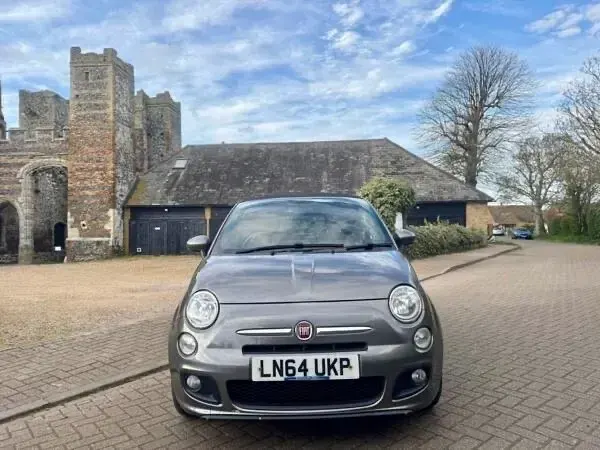 Used Fiat 500 S 69 HP (50 kW) 2014 Grey Cabriolet
