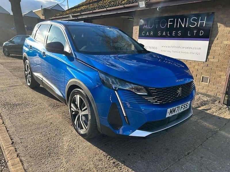 Used Peugeot 3008 Allure 130 HP (95 kW) 2021 Blue SUV