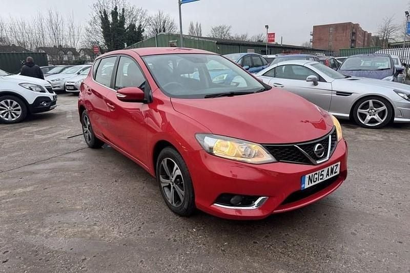 Red Used 2015 Nissan Pulsar S Hatchback | £5,990 (Good price) - Image 1/1