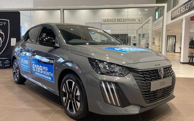 Grey New 2025 Peugeot 208 Allure Hatchback | £19,250 (Super price) - Image 1/4