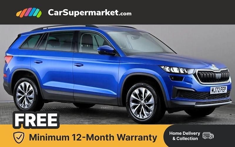 Used Skoda Kodiaq SE Drive 150 HP (110 kW) 2023 Blue SUV