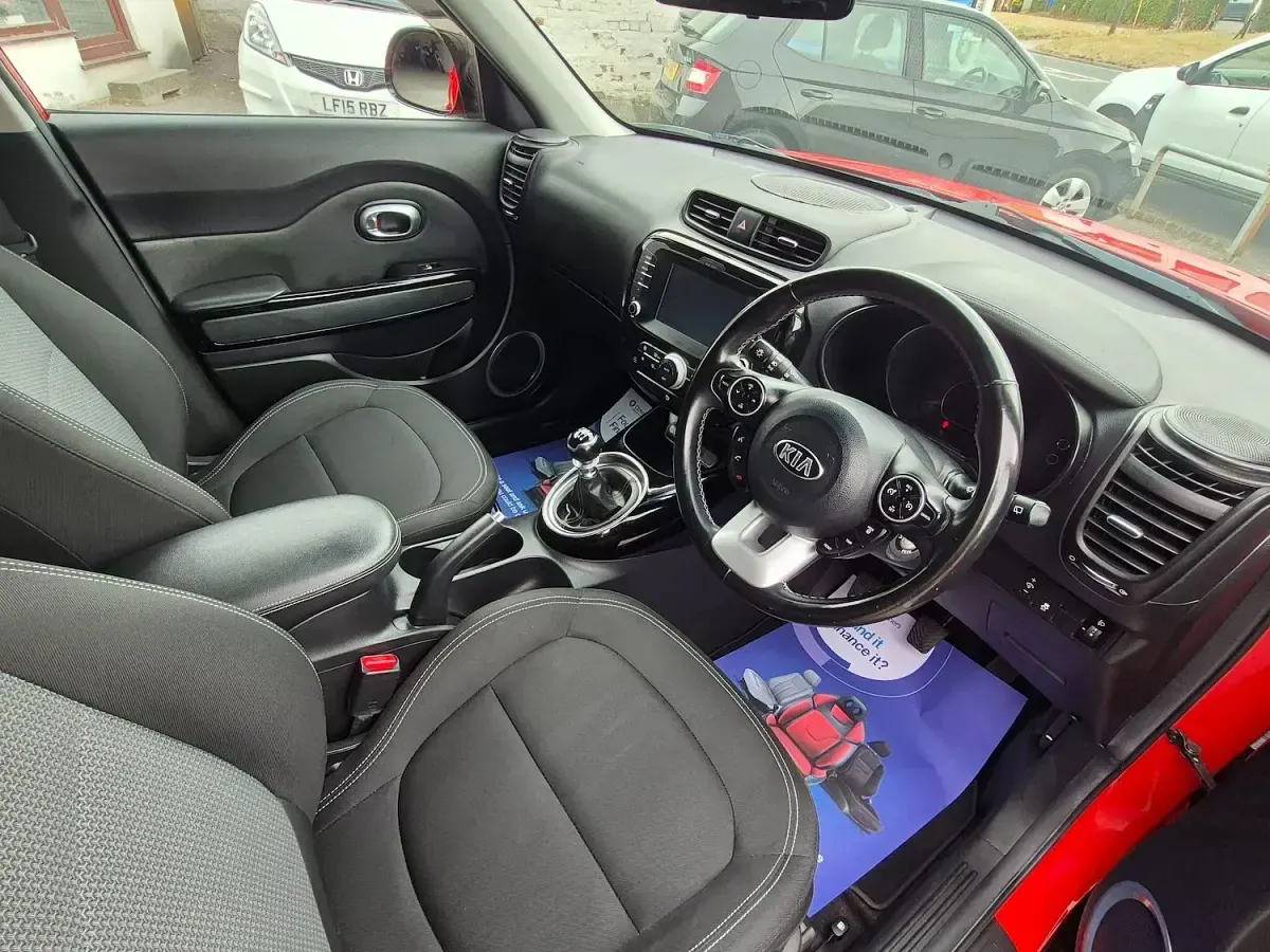 Used Kia Soul 136 HP (100 kW) 2019 Red SUV