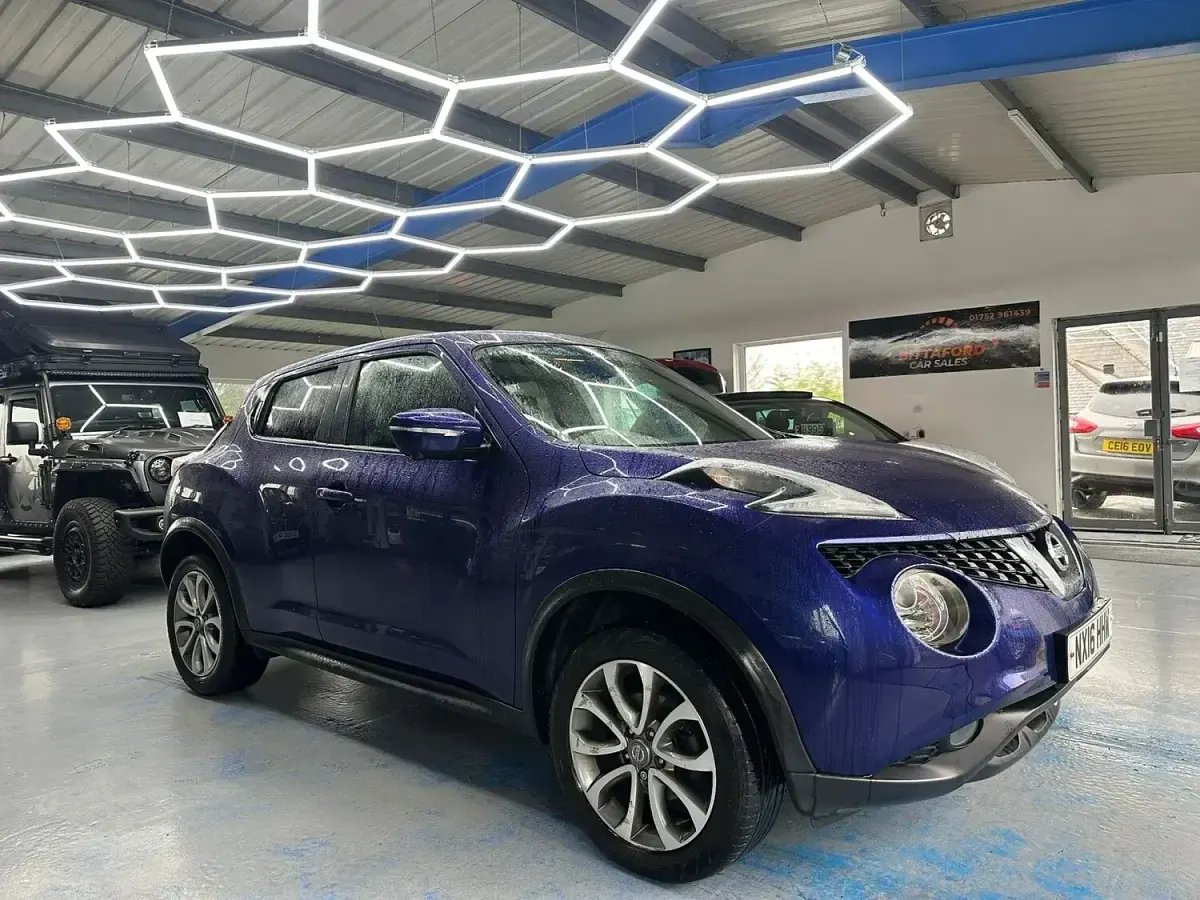 Used Nissan Juke Tekna 110 HP (80 kW) 2016 Blue SUV