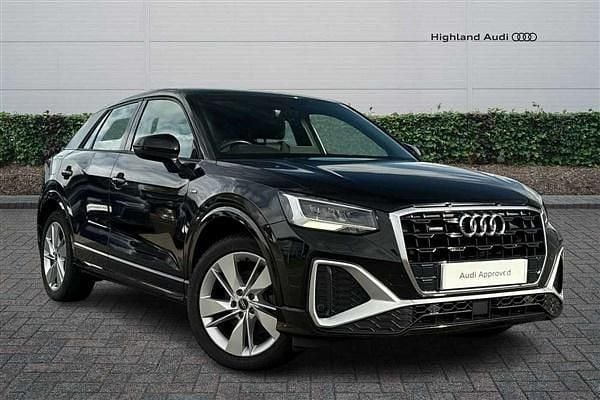 Black Used 2021 Audi Q2 S-Line SUV | £21,985 (Fair price) - Image 1/4