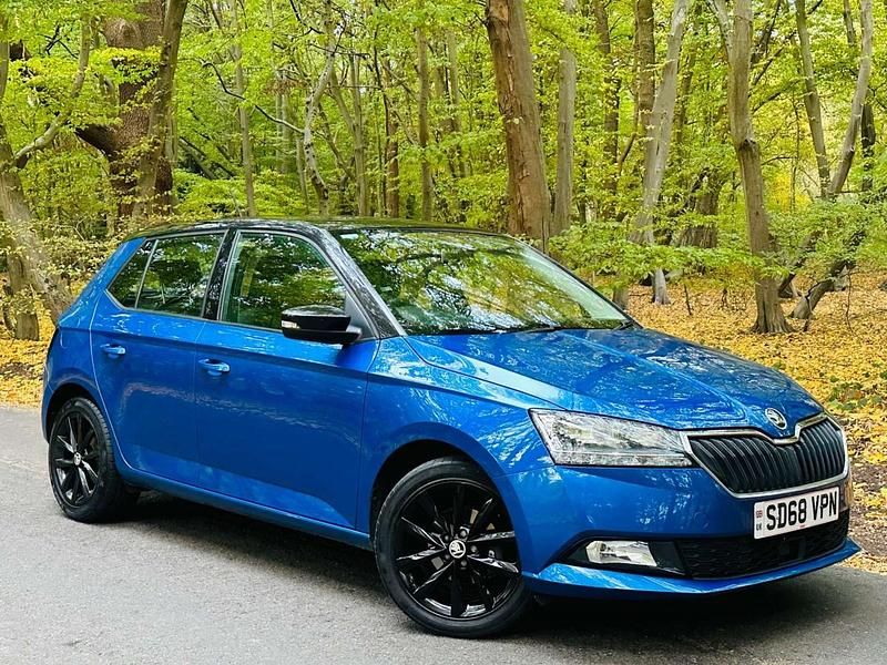 Used Skoda Fabia Colour Edition 2018 Blue Hatchback