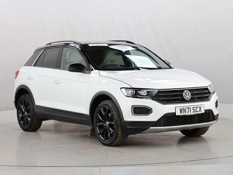Used VW T-Roc Black Edition 150 HP (110 kW) 2021 White SUV