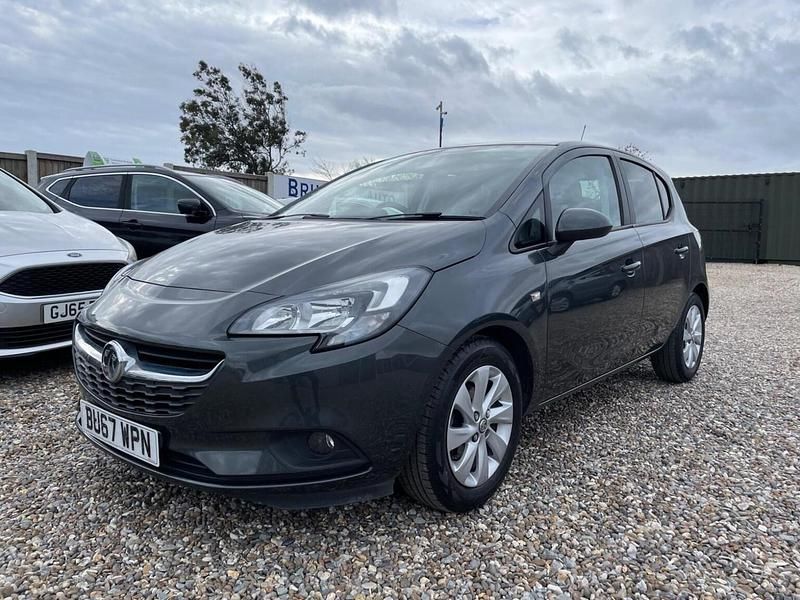 Used Vauxhall Corsa Design Edition 90 HP (66 kW) 2017 Grey Hatchback