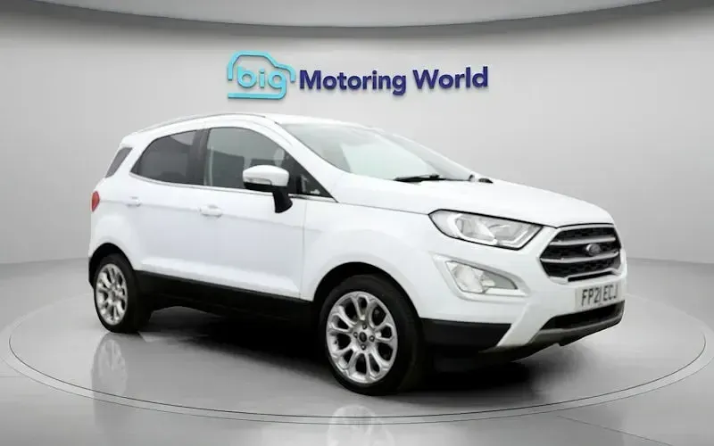 Used Ford Ecosport Titanium 125 HP (91 kW) 2021 White SUV