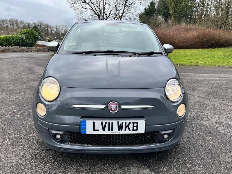Used Fiat 500 Sport 85 HP (62 kW) 2011 Grey Hatchback
