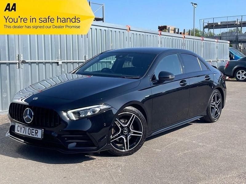Black Used 2022 Mercedes A180 Executive Sedan | £19,495 (Fair price) - Image 1/3