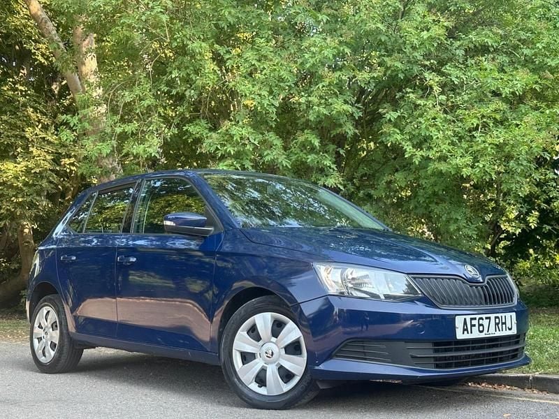 Blue Used 2017 Skoda Fabia Hatchback | £4,295 (Fair price) - Image 1/3