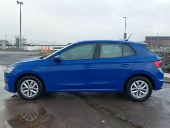 Used Skoda Fabia Comfort 110 HP (80 kW) 2022 Blue Hatchback