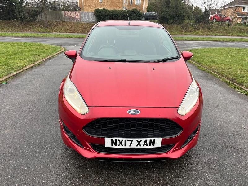 Used Ford Fiesta ST-Line 2017 Red Hatchback
