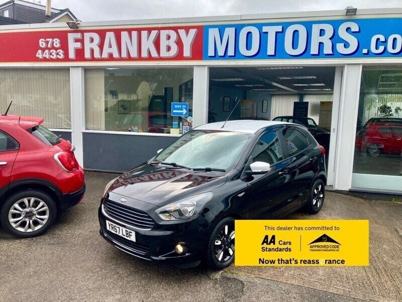 Black Used 2017 Ford Ka Plus Zetec Hatchback | £6,495 (Fair price) - Image 1/2