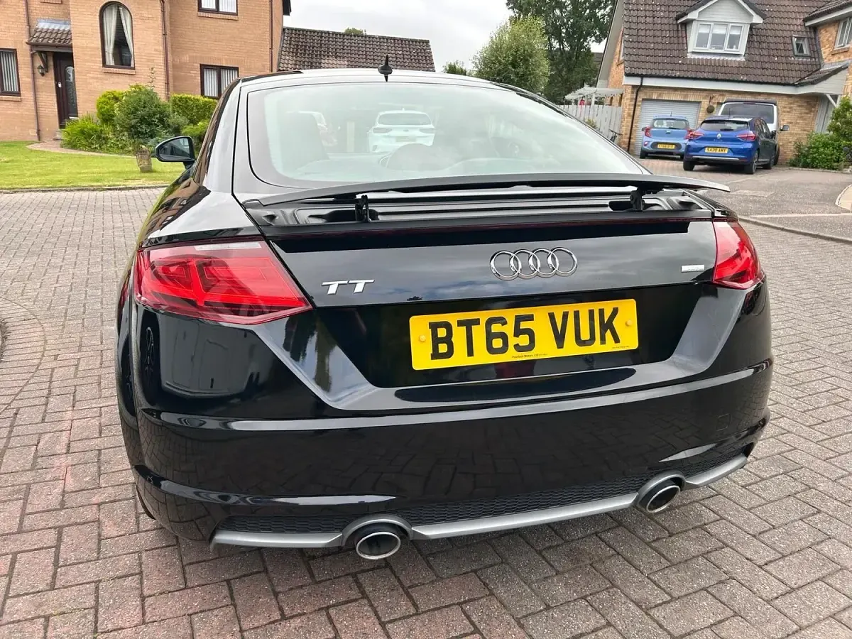 Used Audi TT S-Line 184 HP (135 kW) 2015 Black Coupe
