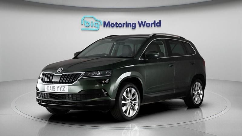 Used Skoda Karoq SE L 150 HP (110 kW) 2019 Green SUV