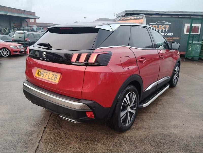 Used Peugeot 3008 GT-line 2018 Red Hatchback
