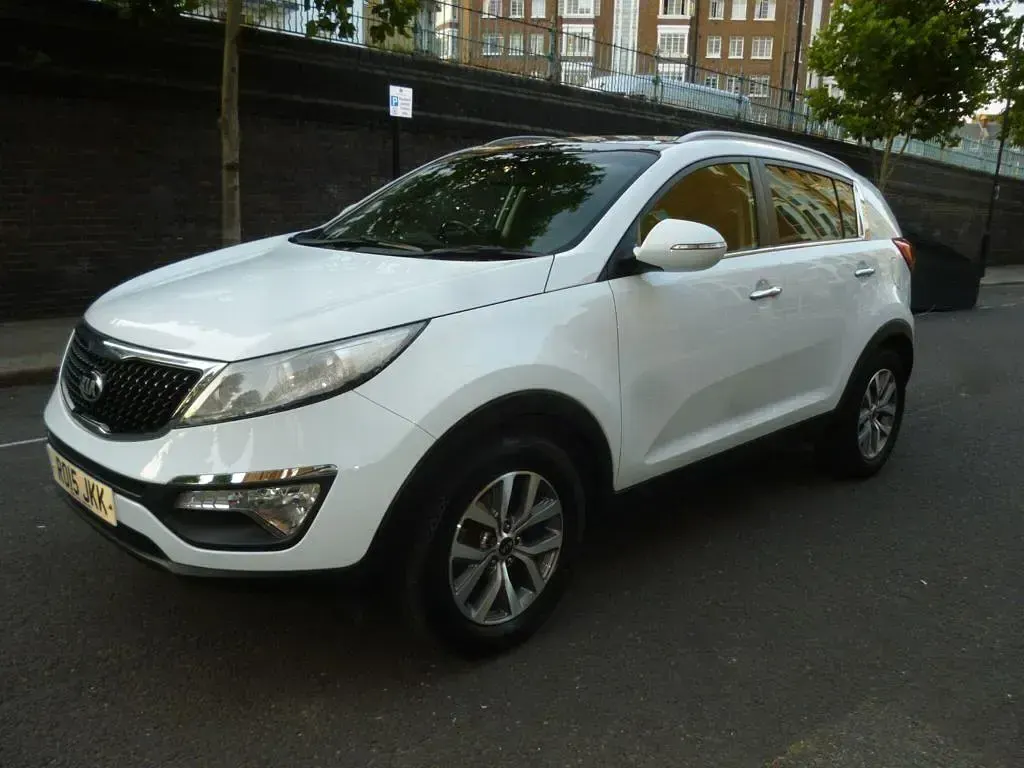 Used Kia Sportage 135 HP (99 kW) 2015 White SUV