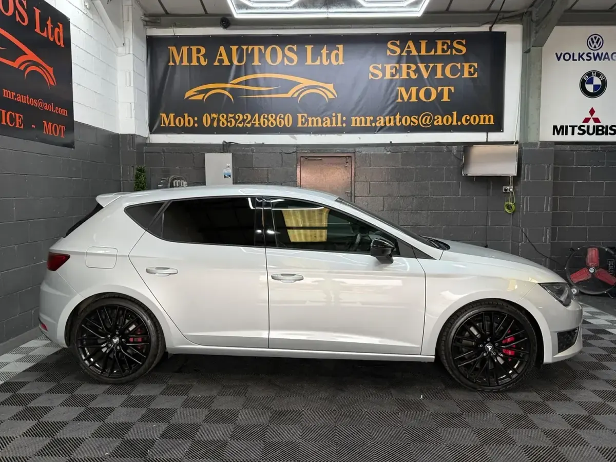 Used Seat Leon CUPRA 290 HP (213 kW) 2016 Silver Hatchback