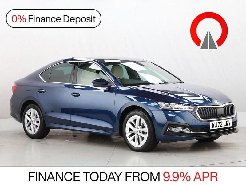 Used Skoda Octavia SE L 150 HP (110 kW) 2022 Blue Hatchback