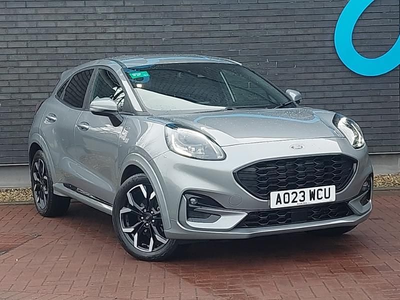 Silver Used 2023 Ford Puma ST-Line X Hatchback | £19,498 (Fair price) - Image 1/4