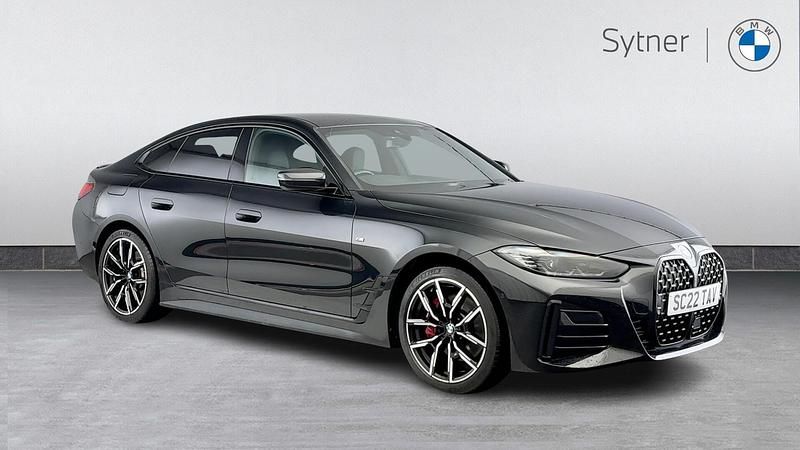 Black Used 2022 BMW 420 Gran Coupé M Sport Coupe | £29,000 (Fair price) - Image 1/4