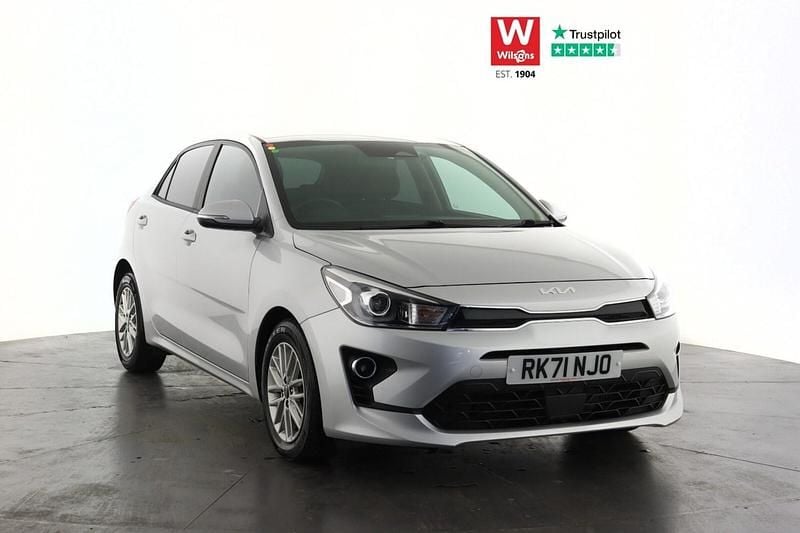 Silver Used 2021 Kia Rio 2 Hatchback | £12,995 (Fair price) - Image 1/4