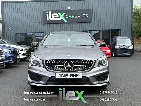 Used Mercedes CLA220 AMG 177 HP (130 kW) 2015 Grey Coupe