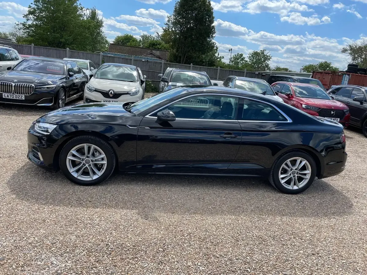Used Audi A5 Sport 190 HP (139 kW) 2018 Black Coupe
