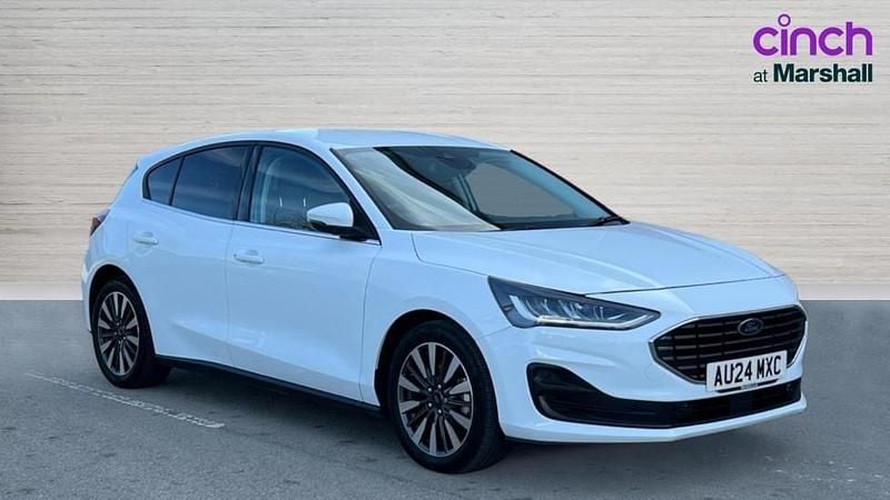 Used Ford Focus Titanium X 125 HP (91 kW) 2024 Frozen white (premium colour) Hatchback