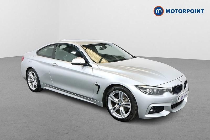 Silver Used 2018 BMW 420 M Sport Coupe | £13,499 (Good price) - Image 1/4