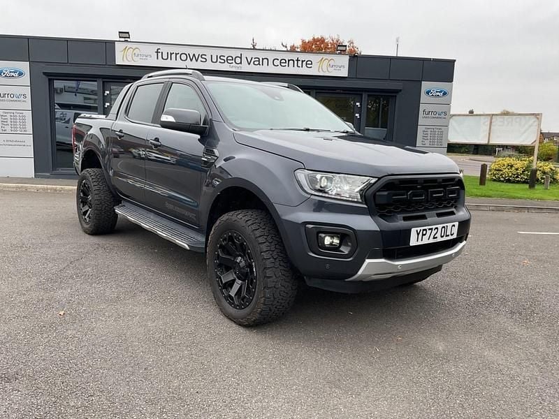 Grey Used 2022 Ford Ranger Wildtrack Pickup | £25,995 (Fair price) - Image 1/4