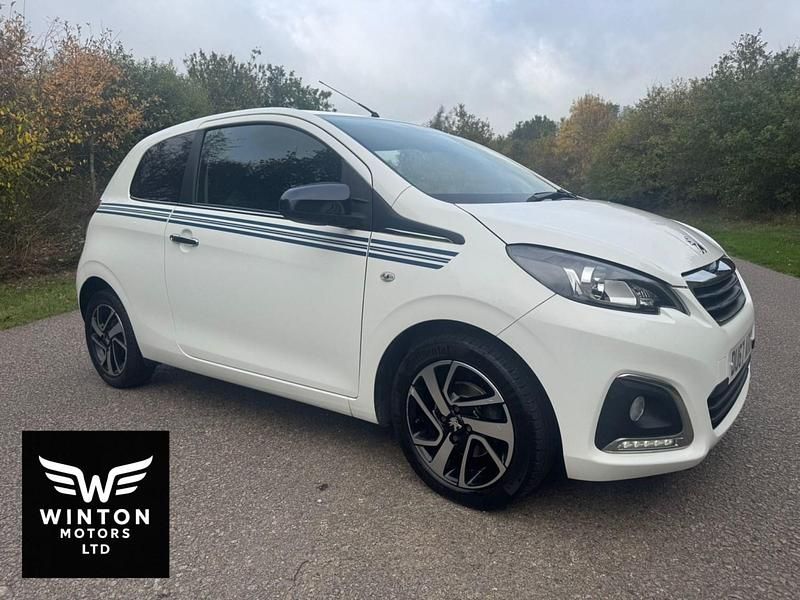 White Used 2017 Peugeot 108 Collection Hatchback | £4,295 (Fair price) - Image 1/4