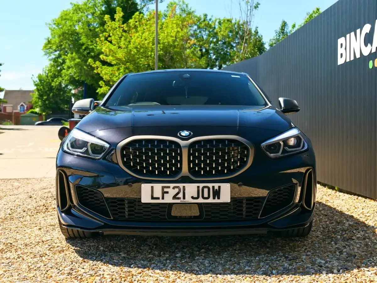 Used BMW M135 Impressive 306 HP (225 kW) 2021 Black Hatchback