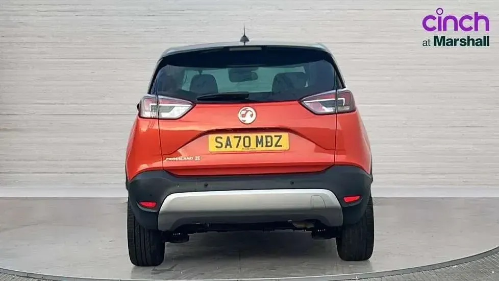 Second-hand Vauxhall Crossland X Elite 110 CP (80 kW) 2020 Portocaliu SUV
