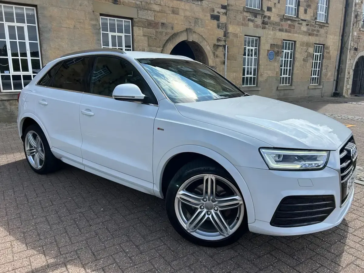 Used Audi Q3 S-line plus 150 HP (110 kW) 2016 White SUV
