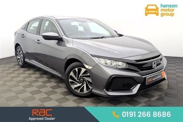 Grey Used 2017 Honda Civic SE Hatchback | £9,299 (Fair price) - Image 1/1